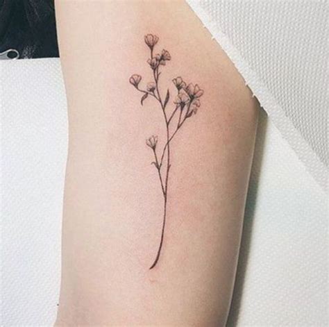 180 idee su Tatuaggio di fiori di campo nel 2023 